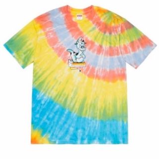 Supreme Dinosaur Tee M tie dye タイダイ