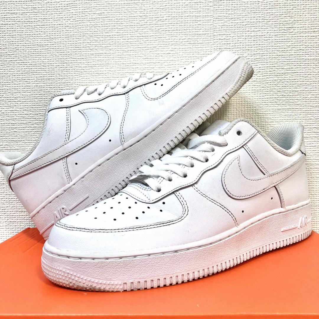 WHITEホワイト白サイズ【レア】NIKE AIR FORCE1 LOW "White"