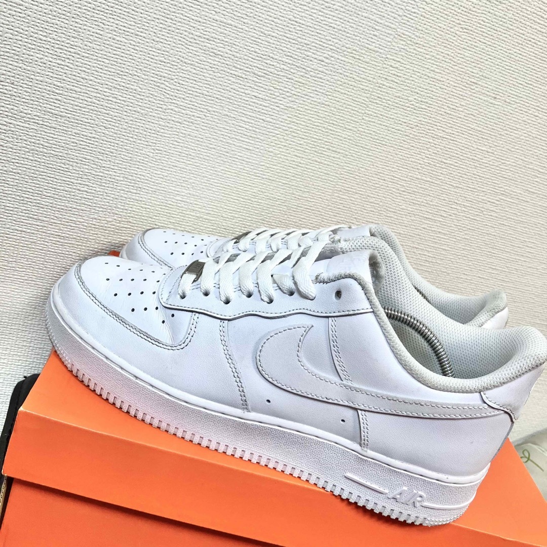 WHITEホワイト白サイズ【レア】NIKE AIR FORCE1 LOW "White"