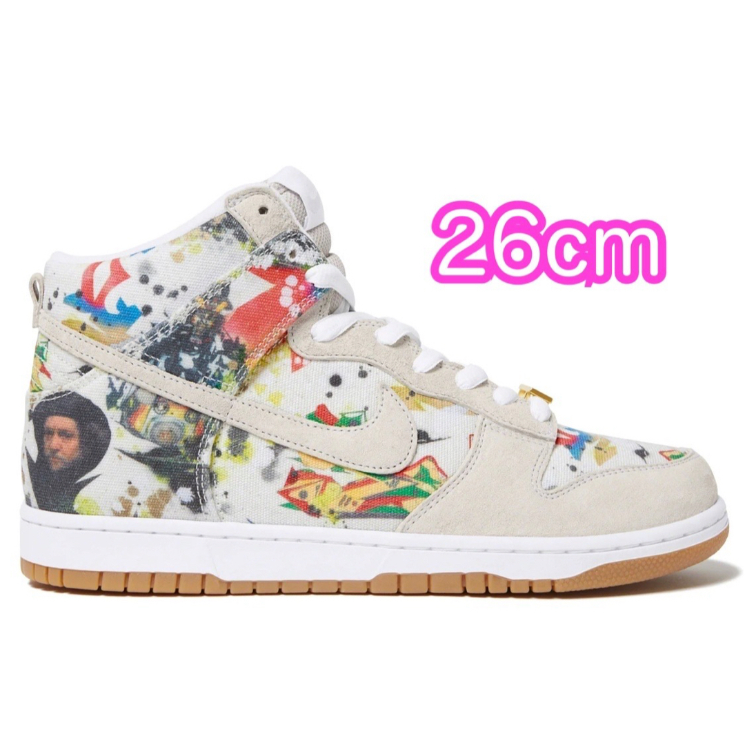 SupremeNike SB Rammellzee Dunk High 26cm