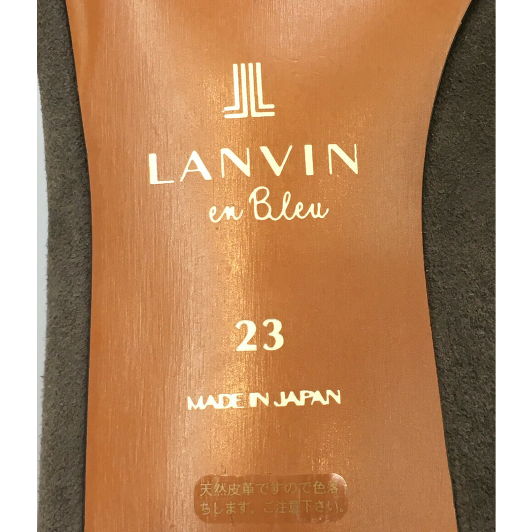 ランバンオンブルー LANVIN en Bleu パンプス レディース 23 3