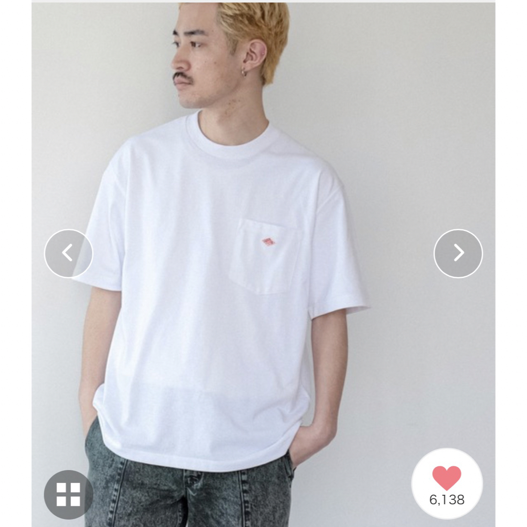 DANTON(ダントン)のDanton 白T メンズのトップス(Tシャツ/カットソー(半袖/袖なし))の商品写真