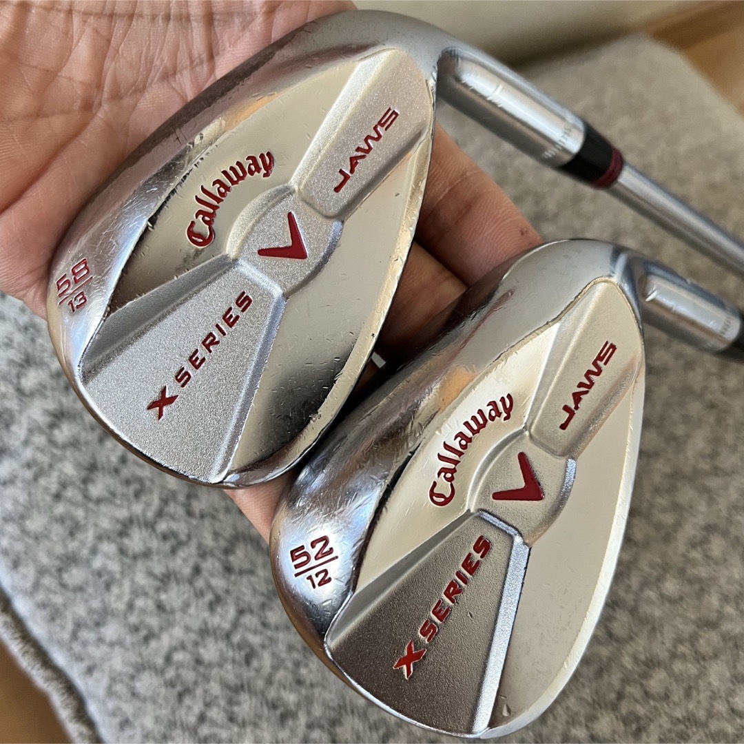 Callaway Xseries JAWSウェッジ52° 執念深く 58°セット Callaway Xseries JAWSウェッジ52° 執念深く 58°セット