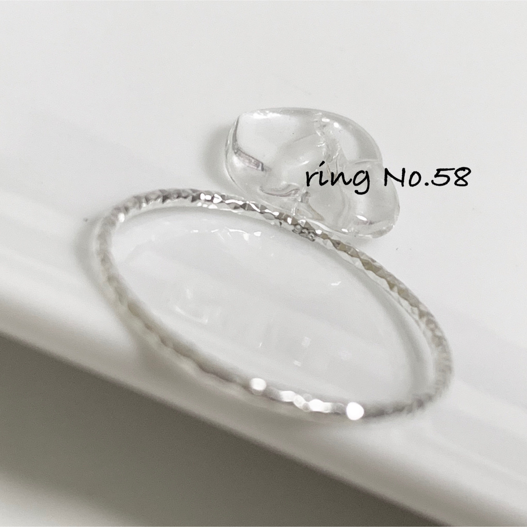 ring No.58♡silver925 スターダストリング レディースのアクセサリー(リング(指輪))の商品写真