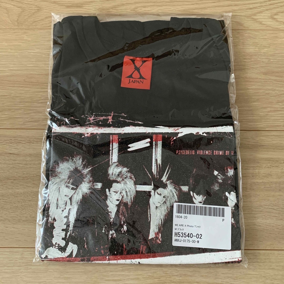 toshlグッズ新品）We Are X photo Tシャツ Mサイズ XJAPAN