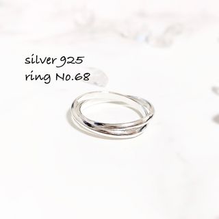 ring No.68♡silver925 スタッキングリング(リング(指輪))