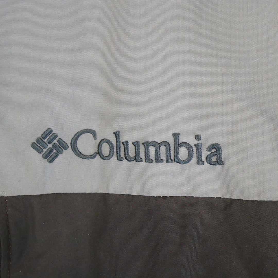 Columbia コロンビア ナイロンジャケット 防寒  防風  スキーウェア  アウトドア ワンポイントロゴ グレー (メンズ M)   N6060 6