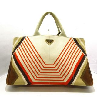 PRADA - プラダ トートバッグ CANAPA STAMPATAの通販|ラクマ
