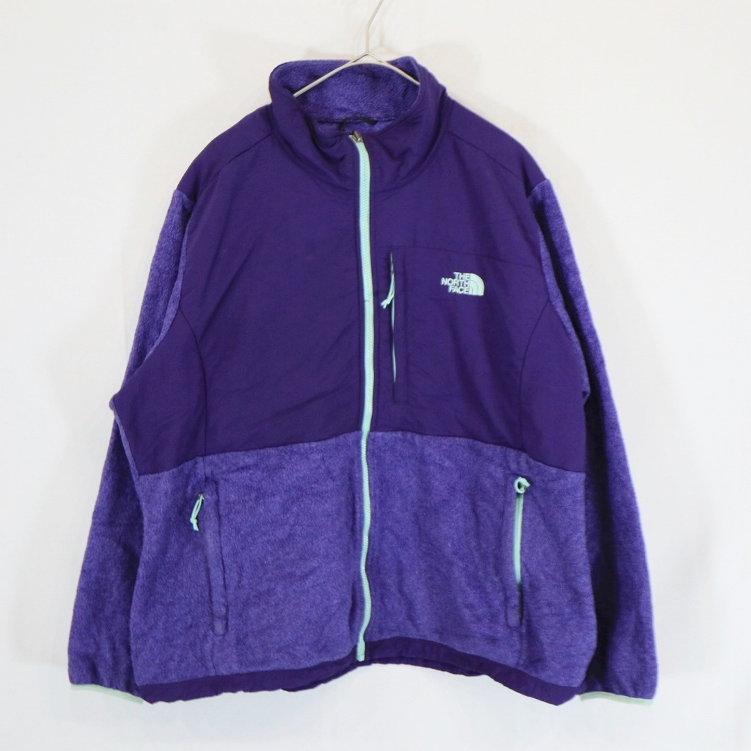 THE NORTH FACE ノースフェイス デナリ POLARTEC ポーラテック フリースジャケット パープル (レディース Lサイズ相当) 中古  古着 N6107 | フリマアプリ ラクマ