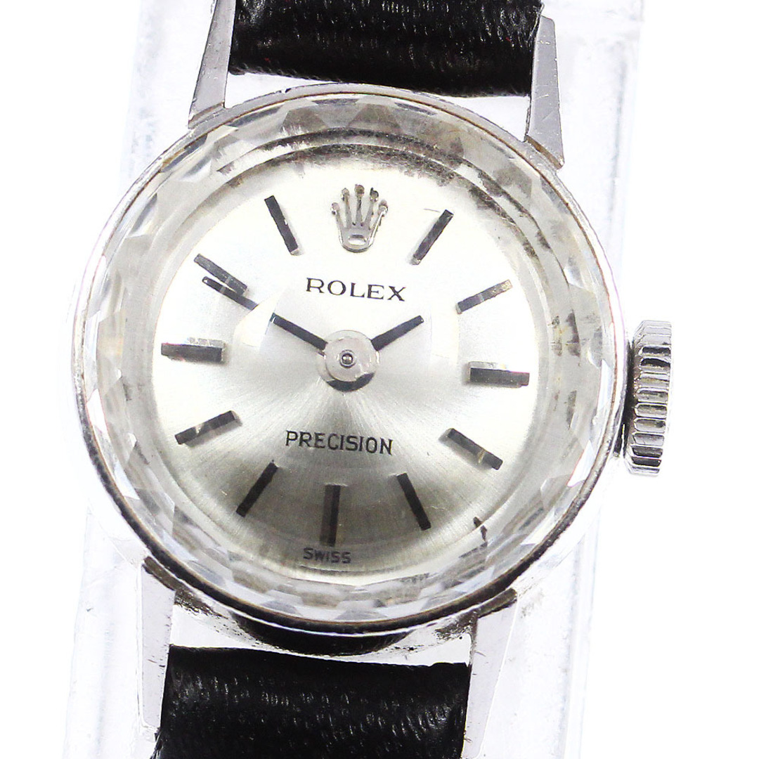 ロレックス ROLEX 2604 プレシジョン K18WG カットガラス cal.1400 手 ...