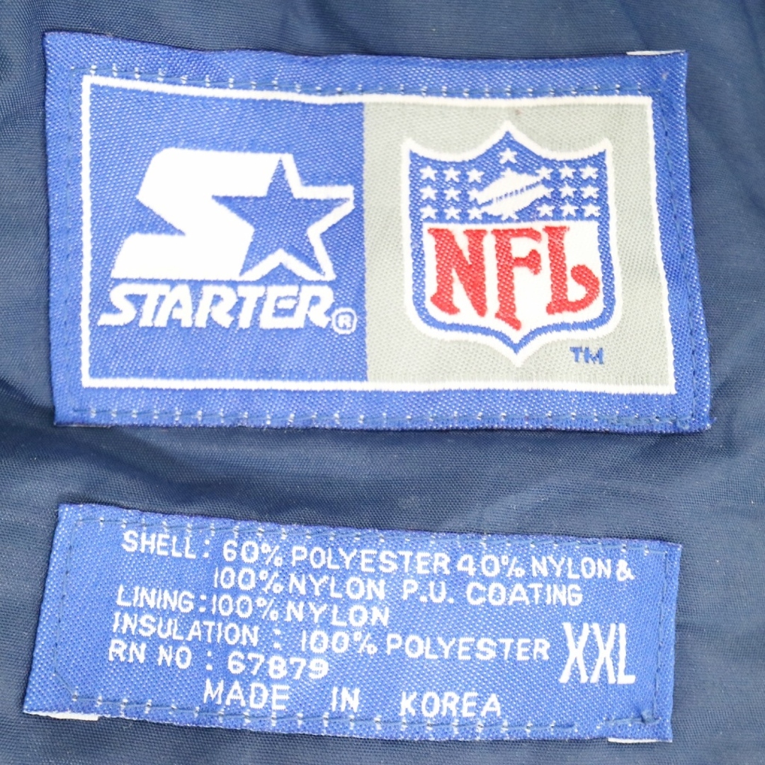 90年代 STARTER スターター NFL ダラスカウボーイズ 中綿ナイロン