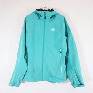 ザノースフェイス(THE NORTH FACE)のTHE NORTH FACE ノースフェイス HYVENT マウンテンパーカー 防寒  アウトドア キャンプ ライトグリーン (レディース L) 中古 古着 N6136(その他)