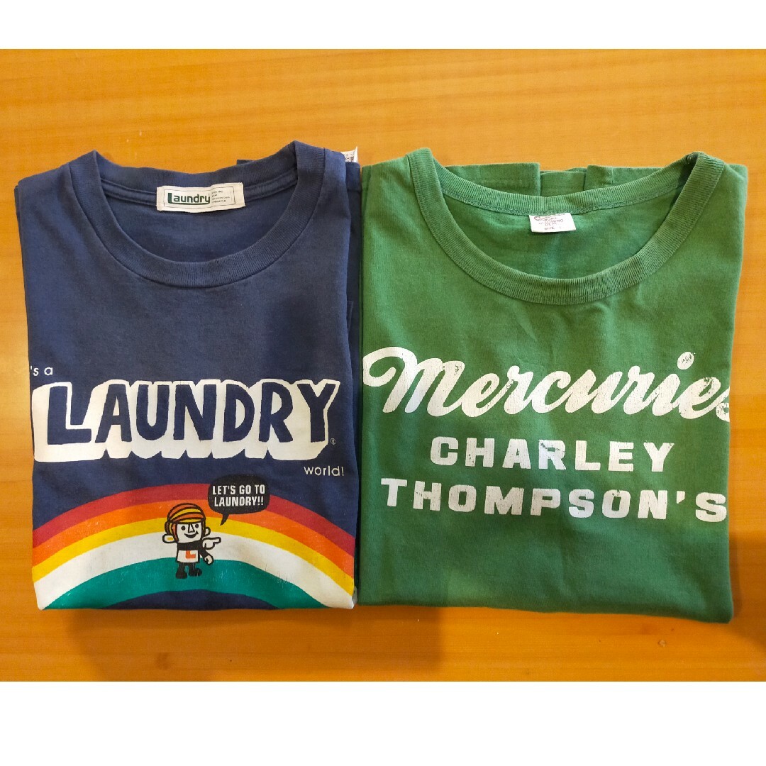 LAUNDRY(ランドリー)の古着　メンズTシャツ Laundry他　２枚組 メンズのトップス(Tシャツ/カットソー(半袖/袖なし))の商品写真