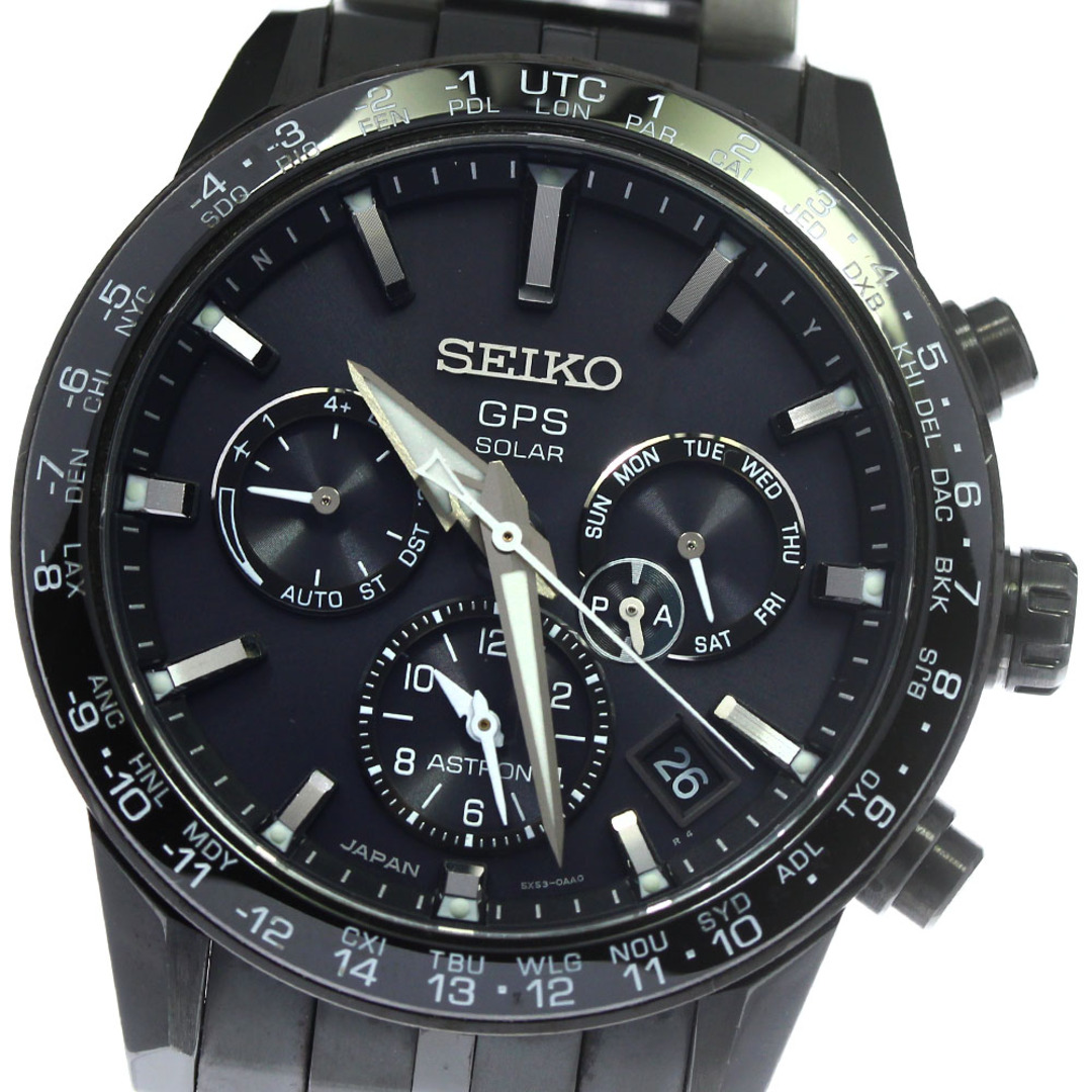 セイコー SEIKO SBXC037/5X53-0AB0 アストロン GPS ソーラー電波 メンズ _769960