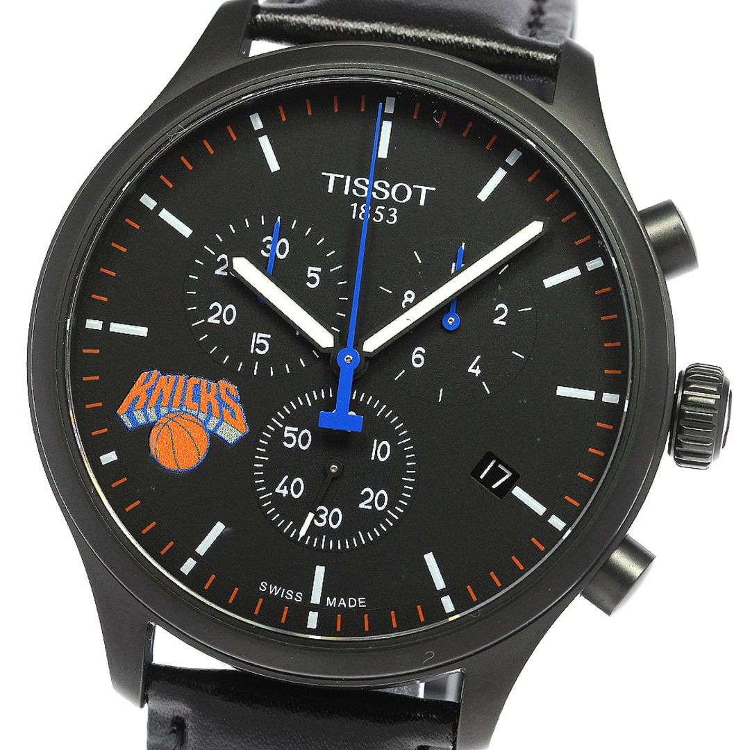 ティソ TISSOT T116.617.36.051.05 クロノXL NBA ニューヨーク・ニックス クォーツ メンズ 極美品 _767829