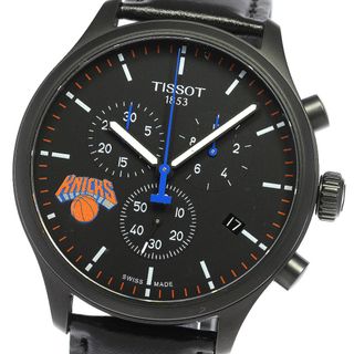 ティソ(TISSOT)のティソ TISSOT T116.617.36.051.05 クロノXL NBA ニューヨーク・ニックス クォーツ メンズ 極美品 _767829【ev10】(腕時計(アナログ))