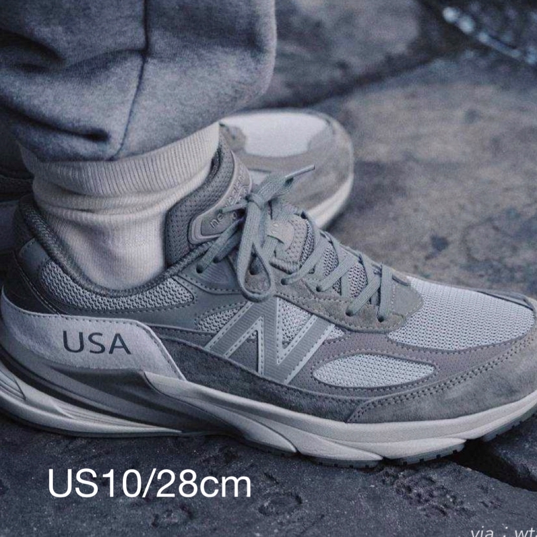 W)taps(ダブルタップス)のwtaps × newbalance M990V6WT  28cm メンズの靴/シューズ(スニーカー)の商品写真