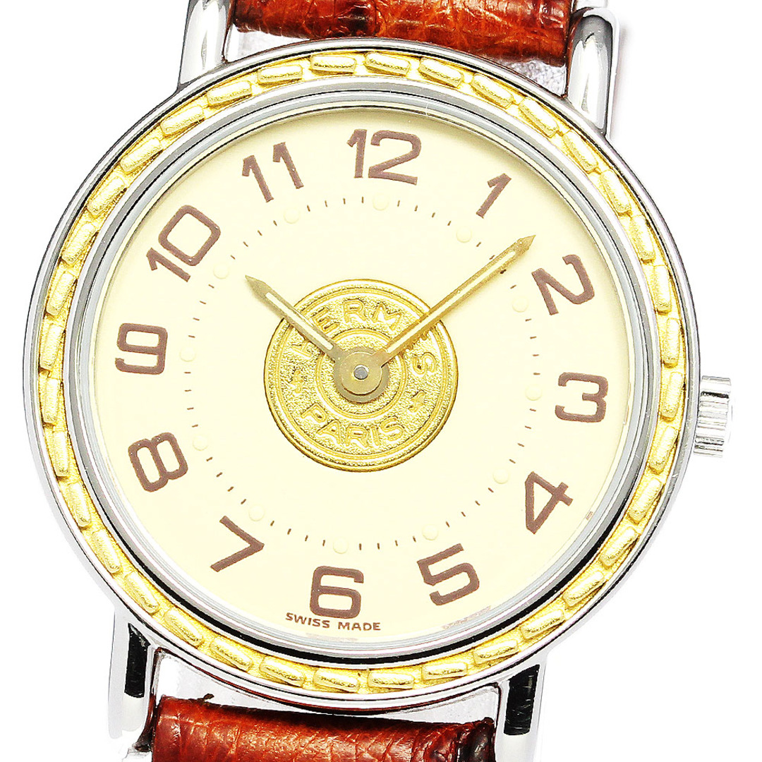 HERMES エルメス セリエ レディース 腕時計 デイト機能付き - 腕時計