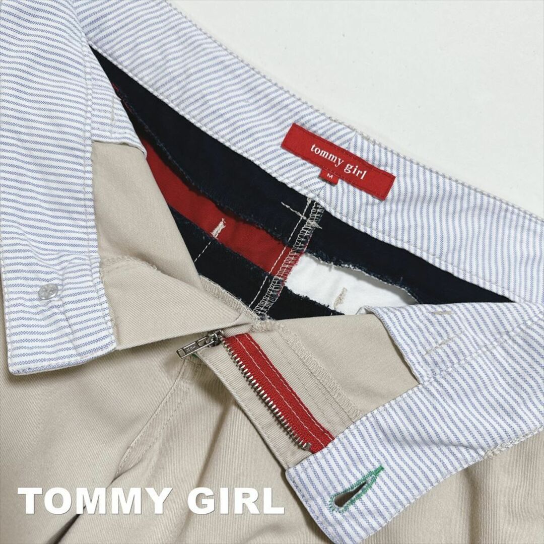 tommy girl(トミーガール)の【TOMMY HILFIGER】 トミーガール フラッグカラー チノパン レディースのパンツ(チノパン)の商品写真