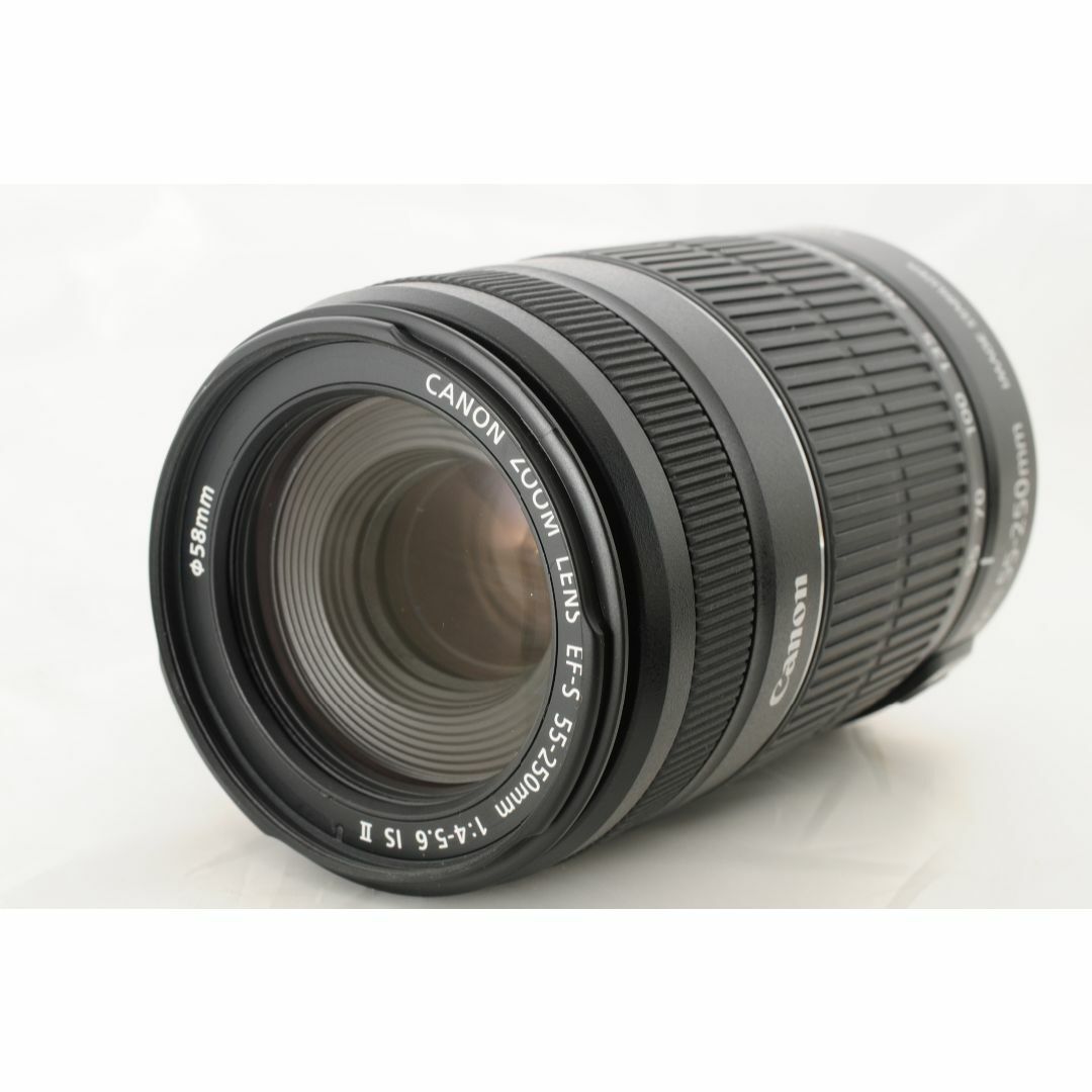 手振れ補正】Canon キヤノン EF-S 55-250mm IS II 望遠 レンズ 手振れ補正】Canon キヤノン EF-S 55-250mm IS II 望遠 レンズ