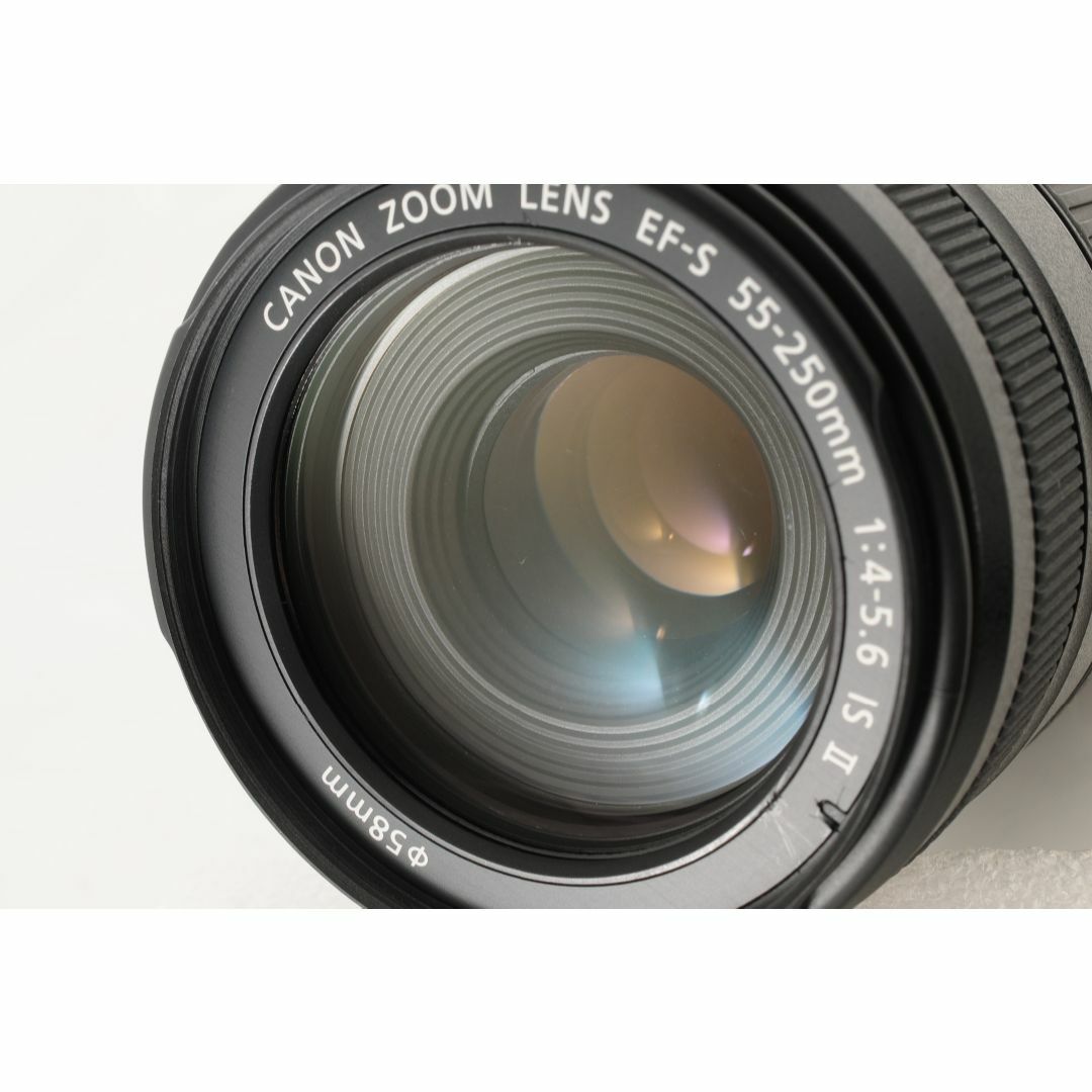 手振れ補正】Canon キヤノン EF-S 55-250mm IS II 望遠 レンズ 手振れ補正】Canon キヤノン EF-S 55-250mm IS II 望遠 レンズ