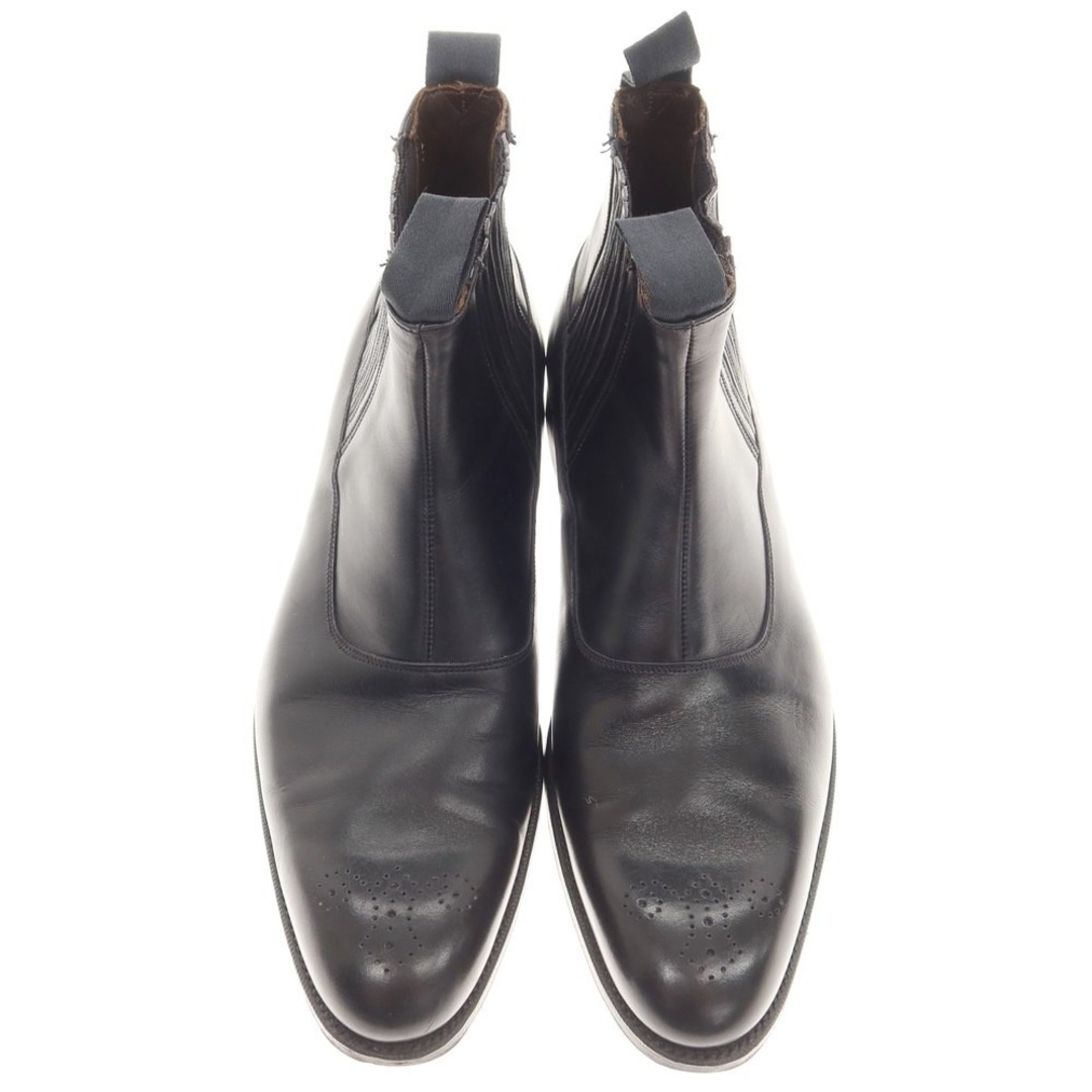 中古】グレンソン GRENSON サイドゴア ブーツ ブラック【サイズ7
