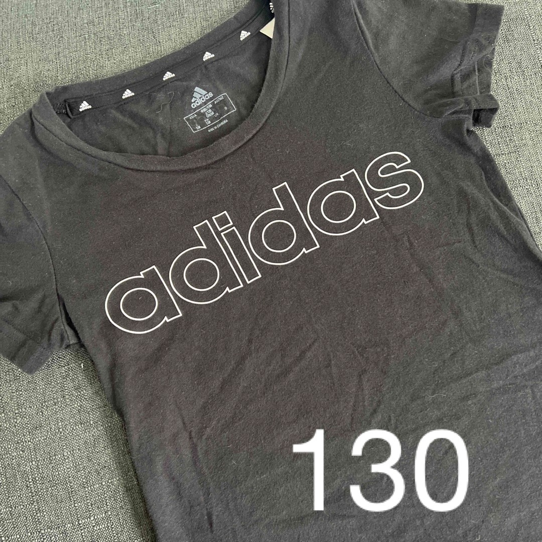 adidas(アディダス)の130アディダスTシャツ キッズ/ベビー/マタニティのキッズ服男の子用(90cm~)(Tシャツ/カットソー)の商品写真