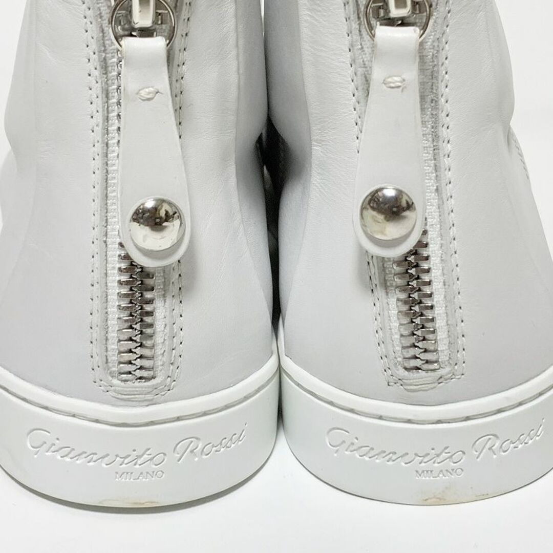 ジャンヴィトロッシ 39≒25cm スニーカー ハイカット 白  jcu レディースの靴/シューズ(スニーカー)の商品写真