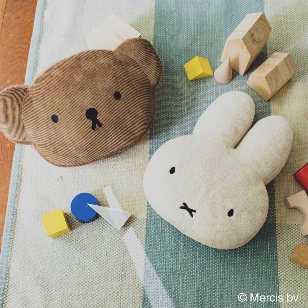 ふわふかクッション ミッフィー ボリス スタジオクリップ-