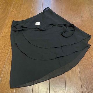 チャコット(CHACOTT)のひろぽん様専用　チャコット　巻きスカート　黒(ダンス/バレエ)