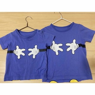 ディズニー(Disney)のミッキーTシャツ　4枚セット(Tシャツ/カットソー)