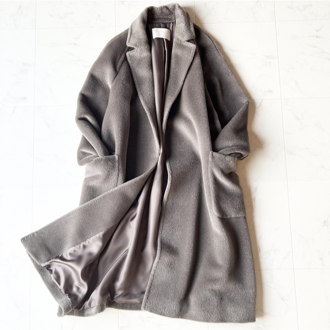 TOMORROWLAND - 【美品】Ballsey プレミアムシャギー ベルテッドコート