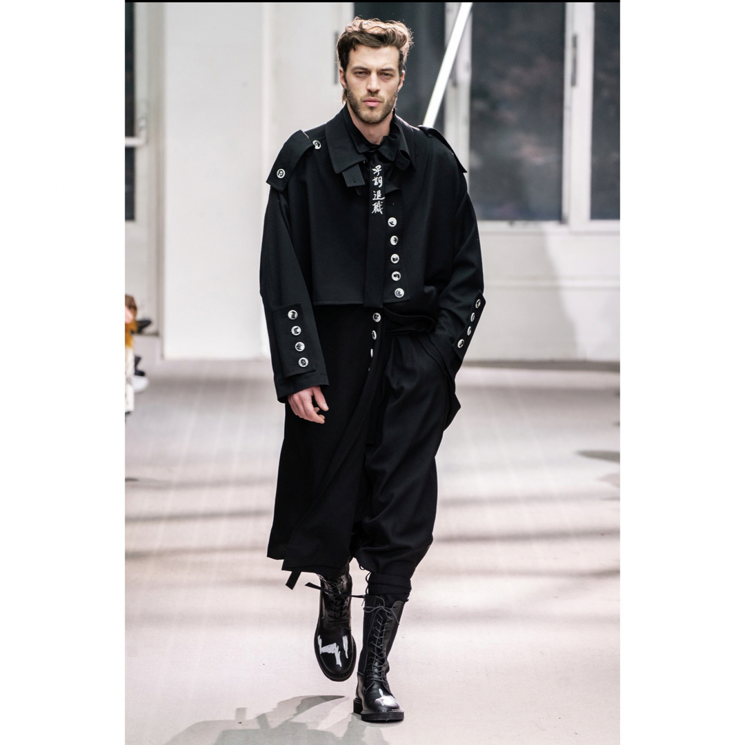 【極美品】19-20AW ヨウジオム 裾ベルトパンツ　yohji Y-3