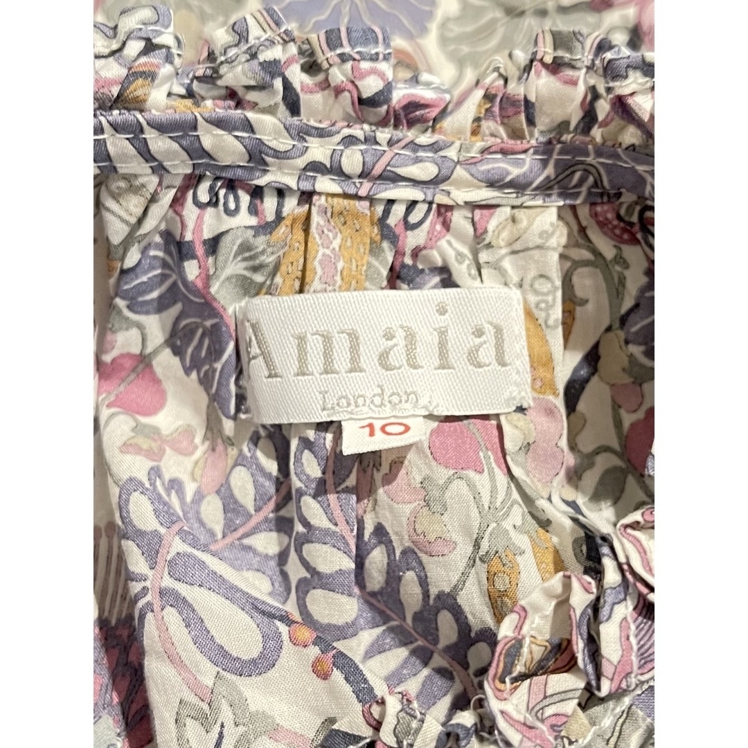 Amaia Kids リバティ ブラウス サイズ10 (140相当) キッズ/ベビー/マタニティのキッズ服女の子用(90cm~)(ブラウス)の商品写真