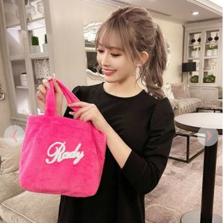 【KateSpade】激可愛いモコモコちゃんレザー\u0026キャンバストートBAG美品