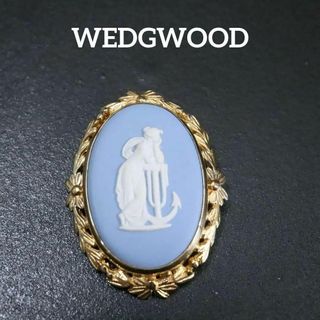 イギリス製＊WEDGEWOOD＊高級カメオブローチ