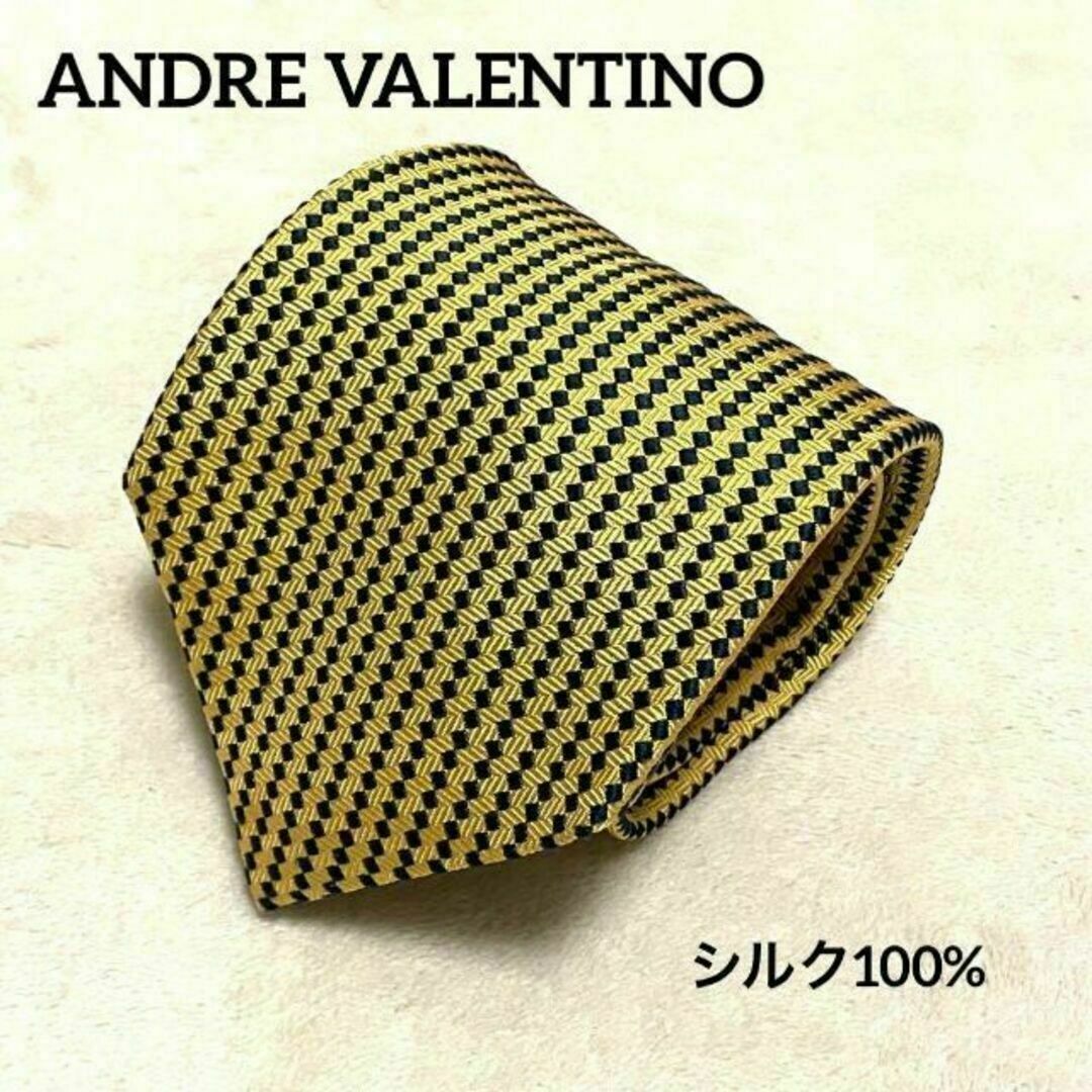 VALENTINO(ヴァレンティノ)の778 アンドレヴァレンティノ ネクタイ ドット シルク100% 日本製 メンズのファッション小物(ネクタイ)の商品写真