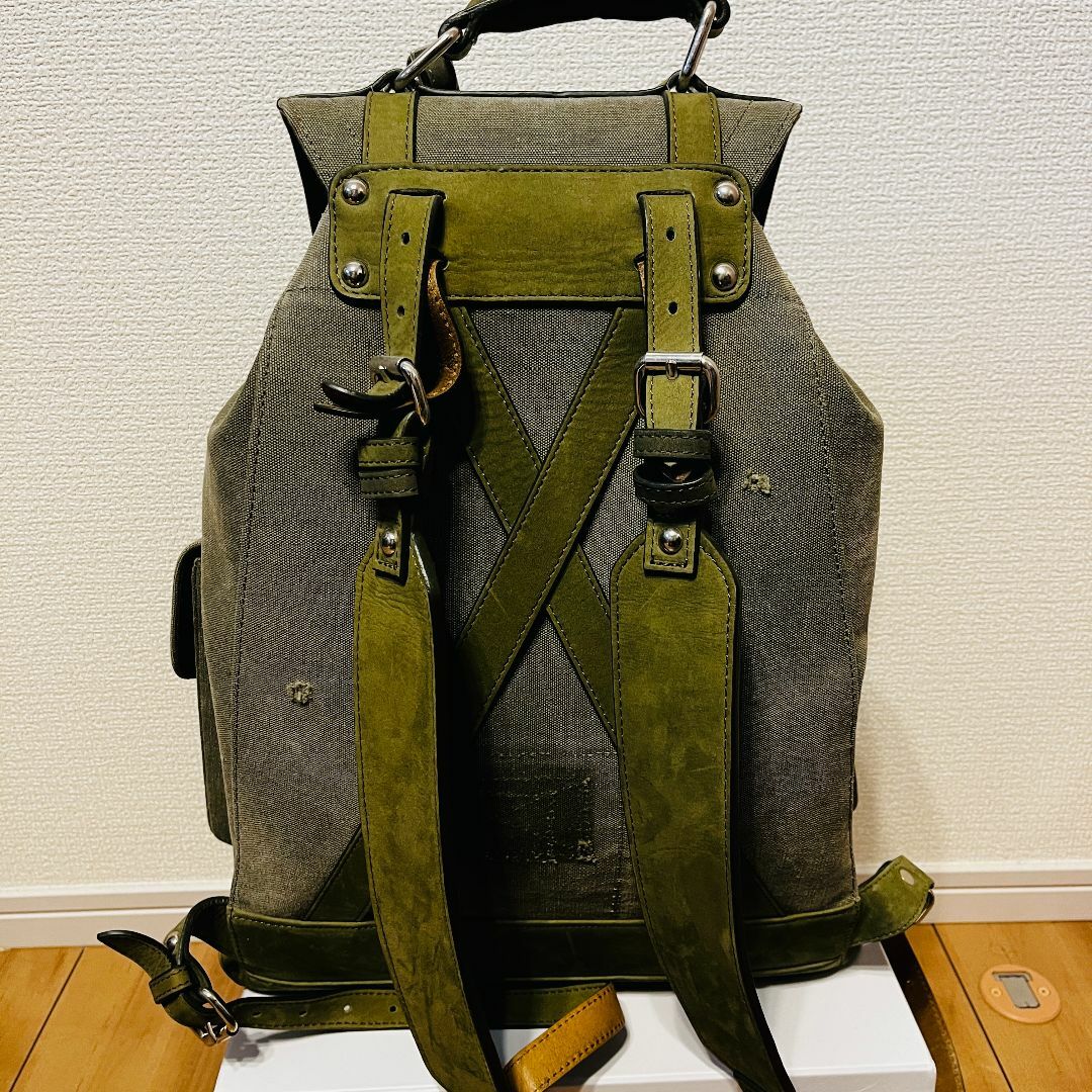 READYMADE(レディメイド)のREADYMADE Cotton Field Military Backpack メンズのバッグ(バッグパック/リュック)の商品写真