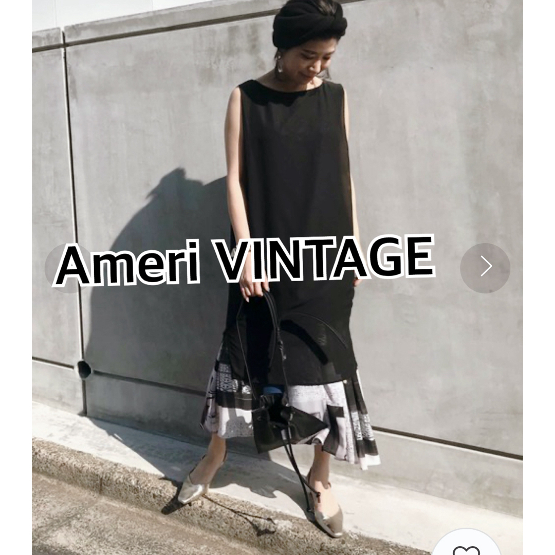 AMERI VINTAGEアメリヴィンテージ　シアーノースリーブタンクトップス