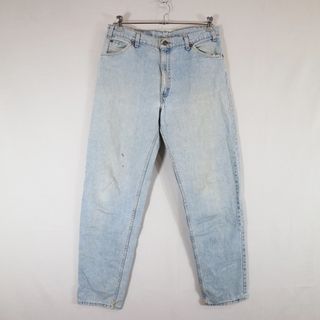 リーバイス(Levi's)の90年代 USA製 Levi's リーバイス 550 デニムパンツ アメカジ ブルー (メンズ 36×34) 中古 古着 N6164(ジャージ)