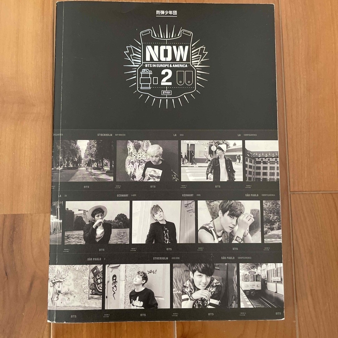 BTS NOW2 EUROPE u0026 AMERICA フォトブック ランダム グク-