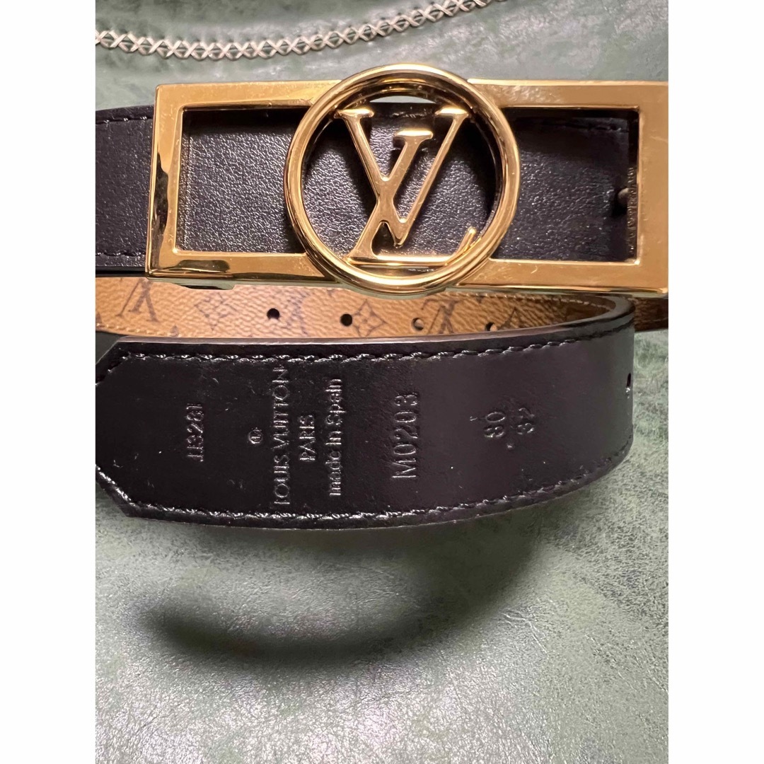 【VUITTON】Dauphine 25mm Reversible Belt