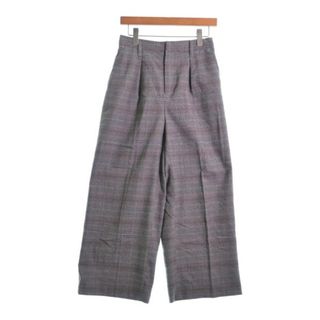 ローリーズファーム(LOWRYS FARM)のLOWRYS FARM パンツ（その他） L グレーx黒等(チェック) 【古着】【中古】(その他)