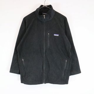 patagonia パタゴニア フリースジャケット フルジップ 防寒  アウトドア キャンプ ブラック (メンズ M)   N6221