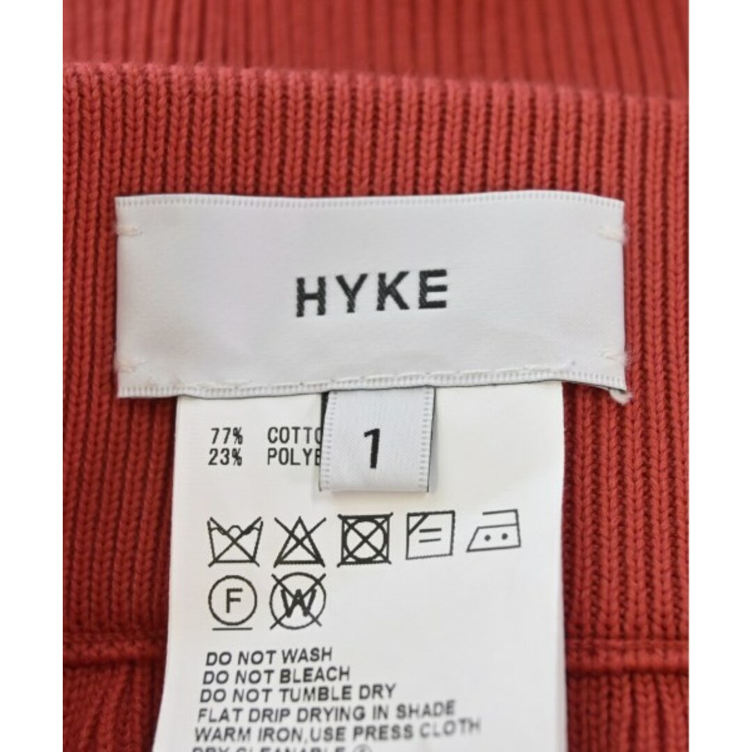 HYKE - HYKE ハイク ロング・マキシ丈スカート 1(S位) 赤 【古着