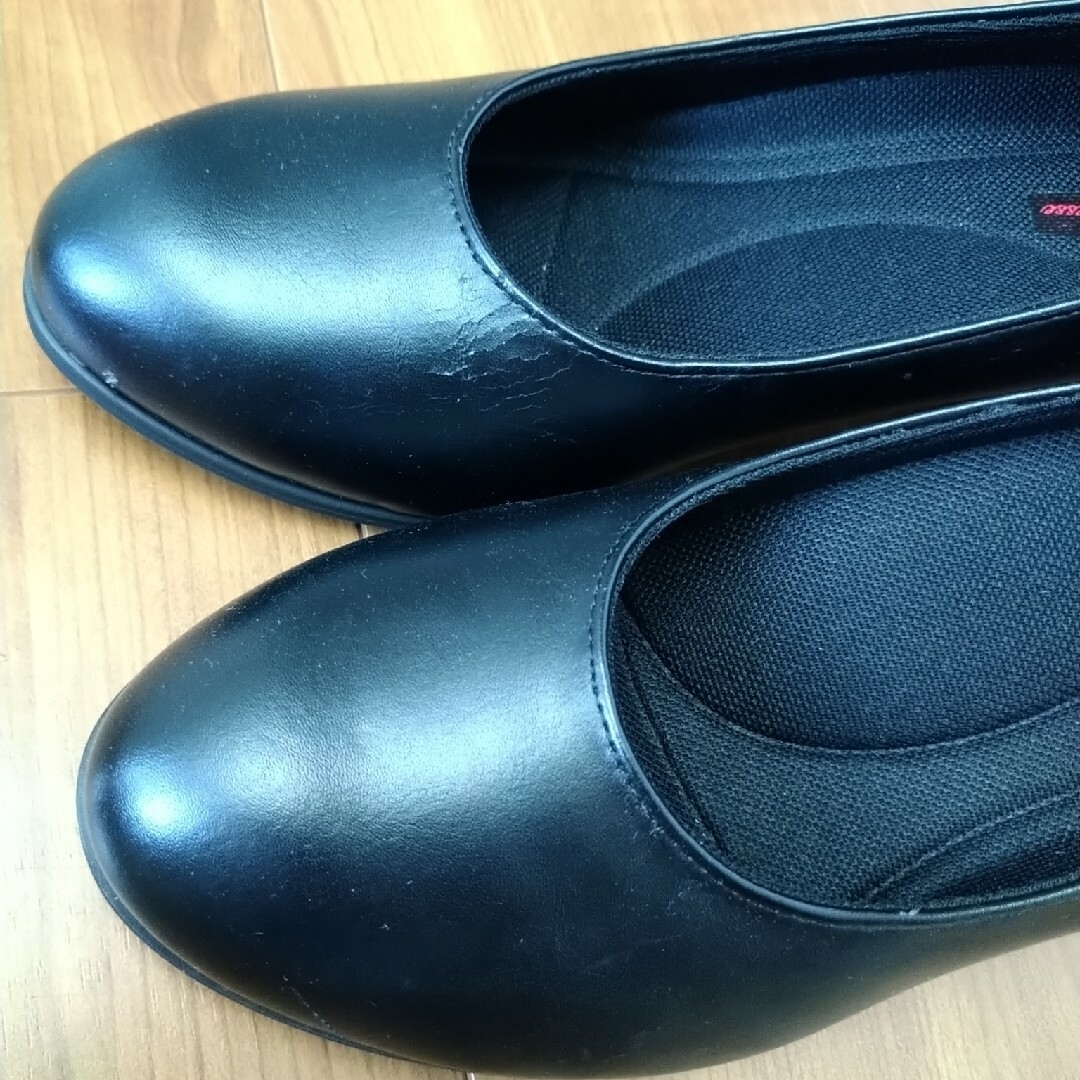 シャルレ(シャルレ)のシャルレ　パンプス　23センチ　ブラック レディースの靴/シューズ(ハイヒール/パンプス)の商品写真