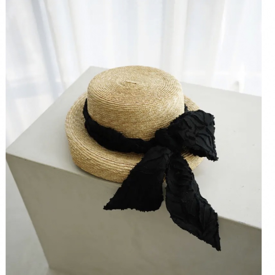 CA4LA × Acka scarf straw hat-