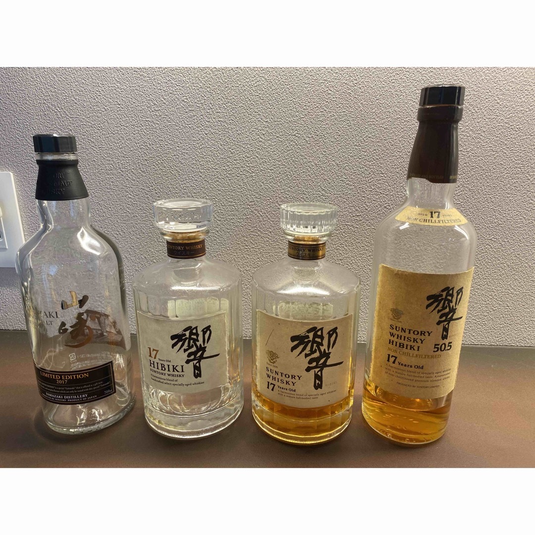 響17年　響505 山崎リミテッド2017 空瓶食品/飲料/酒