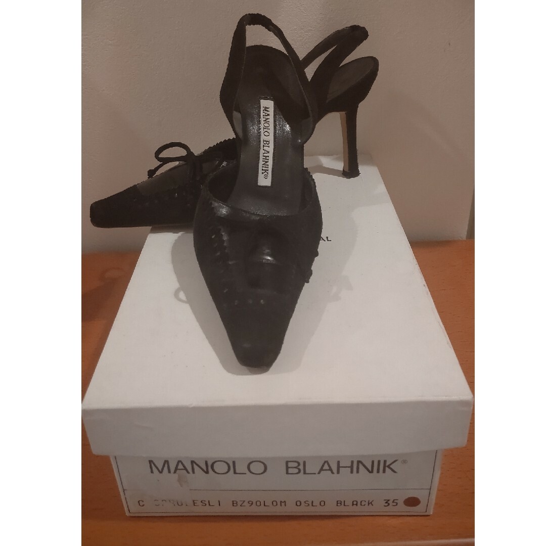 値下げ！★美品★マノロブラニク MANOLO BLAHNIK サンダル 35