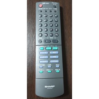 シャープ(SHARP)のシャープTVリモコン G1252SA 中古(その他)